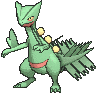 Pokemon Sceptile Sticker