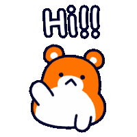 Poki Hamster Sticker