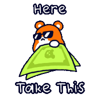 Poki Hamster Sticker