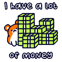 Poki Hamster Sticker