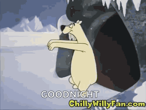 Polar Bear Sleepwalk GIF