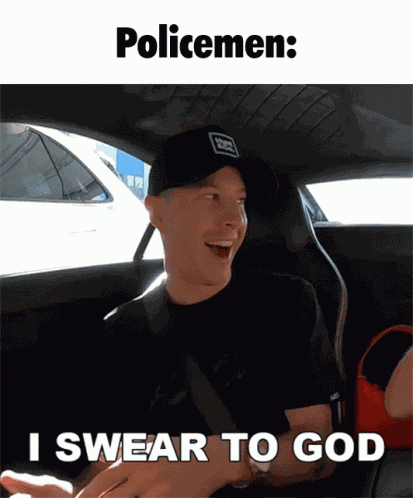 Policemen Swear To God Mgmt GIF
