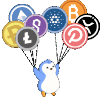 Polkadot Xrp Sticker