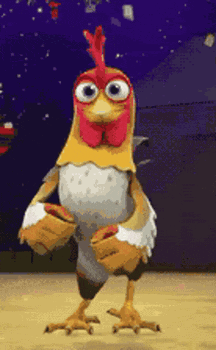 Pollo Bailando GIF