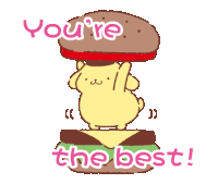 Pompompurin Pom Pom Purin Sticker