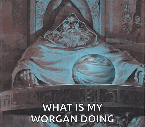 Pondering Pondering My Orb GIF