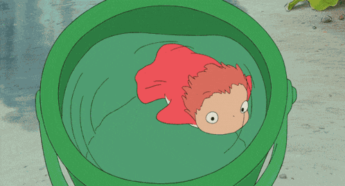 Ponyo Animation GIF