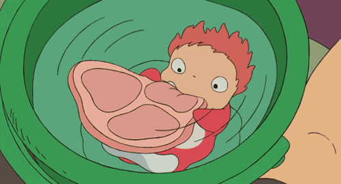Ponyo Animation GIF