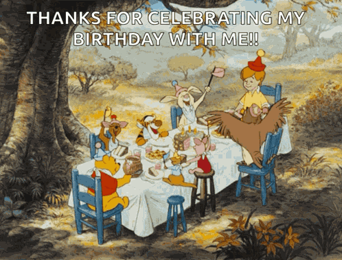 Pooh Celebration GIF
