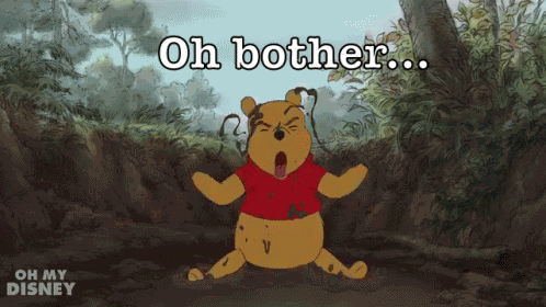Pooh Oh Bother GIF