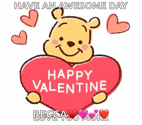 Pooh Valentine GIF