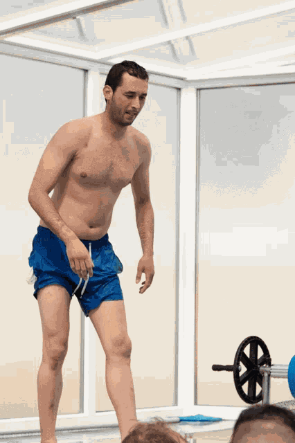 Pool Jump Boomerang GIF