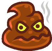 Poop Crap Sticker