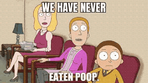 Poop Rick And Morty GIF