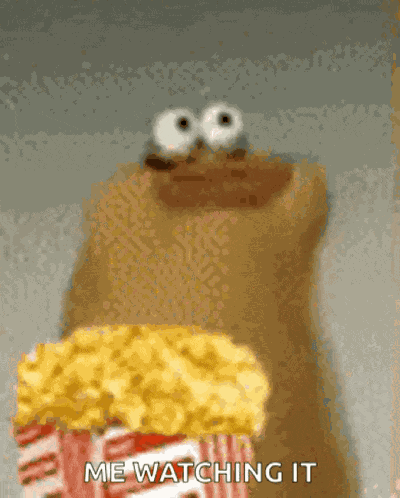Popcorn Blob GIF