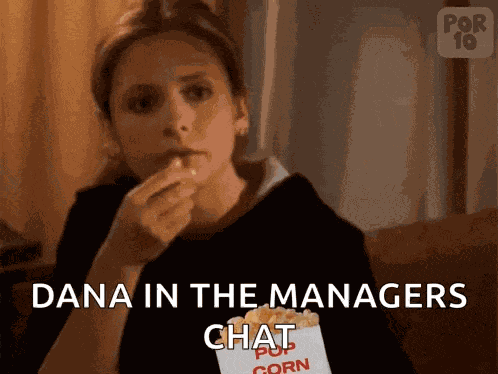 Popcorn Buffy The Vampire Slayer GIF