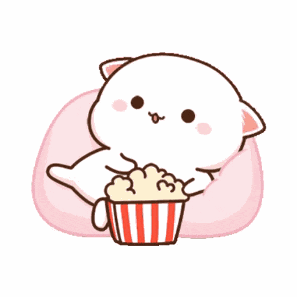 Popcorn Happiness GIF