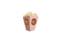 Popcorn Movies Sticker