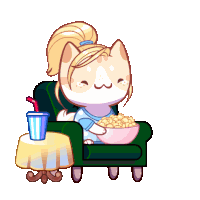 Popcorn Pop Corn Sticker