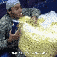 Popcorn Popcorn Day GIF