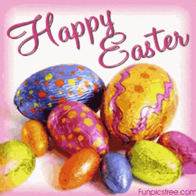 Popping Bunny Happy Easter GIF