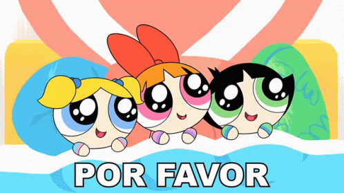 Por Favor Bubbles GIF