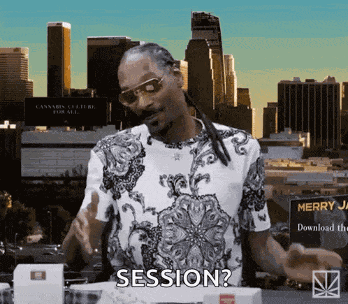 Posing Snoop Dogg GIF