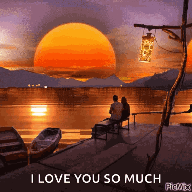 Pour Amoureux Sunset GIF