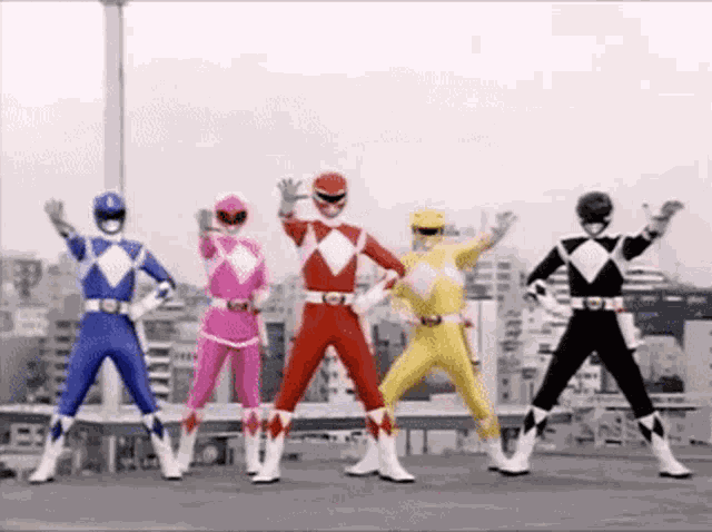 Power Rangers Mighty Morphin Power Rangers GIF