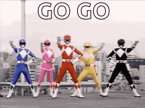 Power Rangers Mighty Morphin Power Rangers GIF