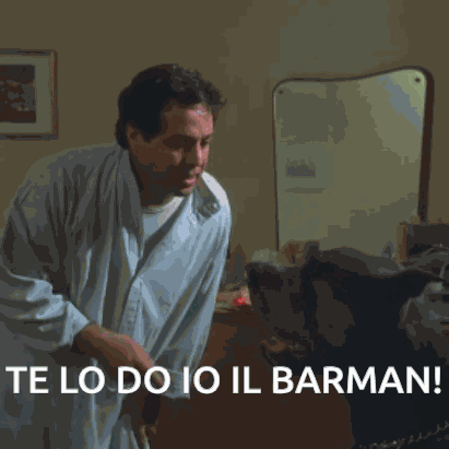 Pozzetto Barman GIF