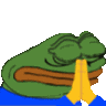 Prayge Pepe Sticker