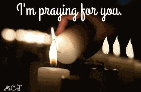 Praying GIF