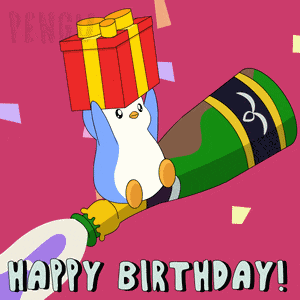 Present Champagne GIF