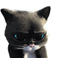 Pretty Please Kitty Softpaws Sticker