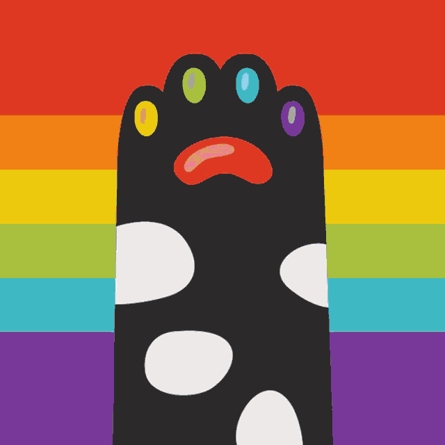 Pride Paw Lgbt GIF