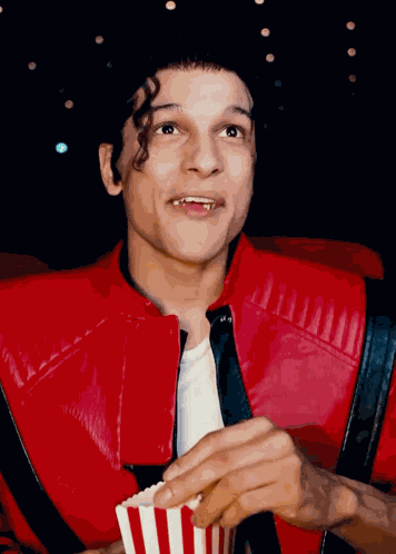 Prince Damien Popcorn GIF