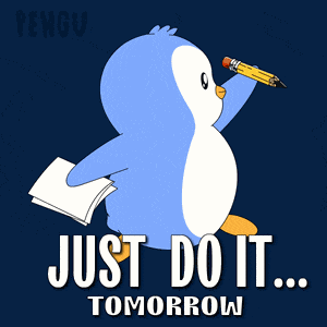 Procrastinate Procrastinator GIF