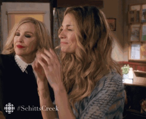 Proud Alexis Rose GIF