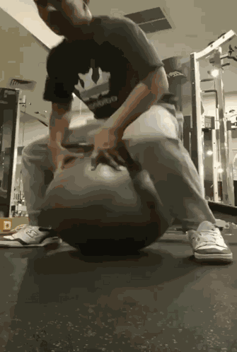 Psycho Lad Exercise Ball GIF
