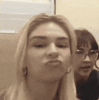 Puckered Lips Pucker Up GIF