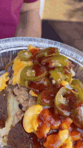 Pulled Pork Baked Potato Food GIF