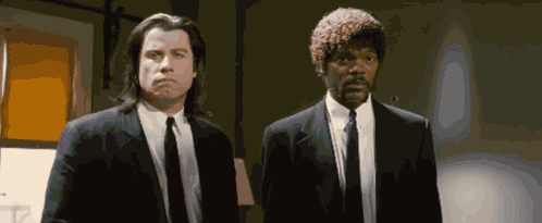 Pulp Fiction Divine Intervention GIF