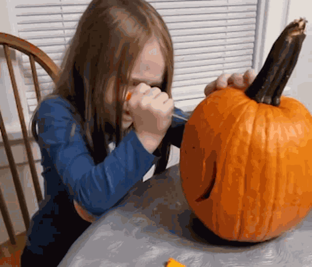 Pumpkin Carve Carve GIF