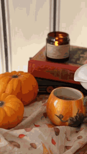 Pumpkin Spice Coffee GIF