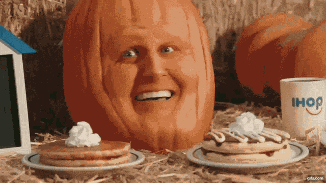 Pumpkin Throw GIF