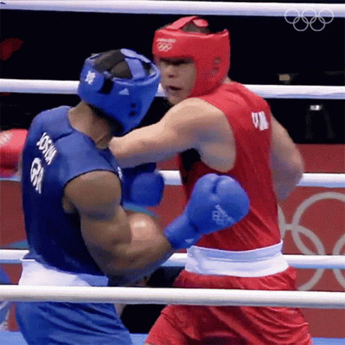 Punching Anthony Joshua GIF