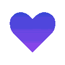 Purple Heart Sticker