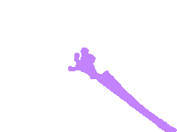 Purple Squirt Sticker