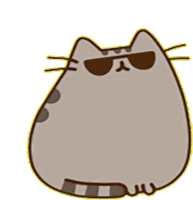 Pusheen Cool Sticker